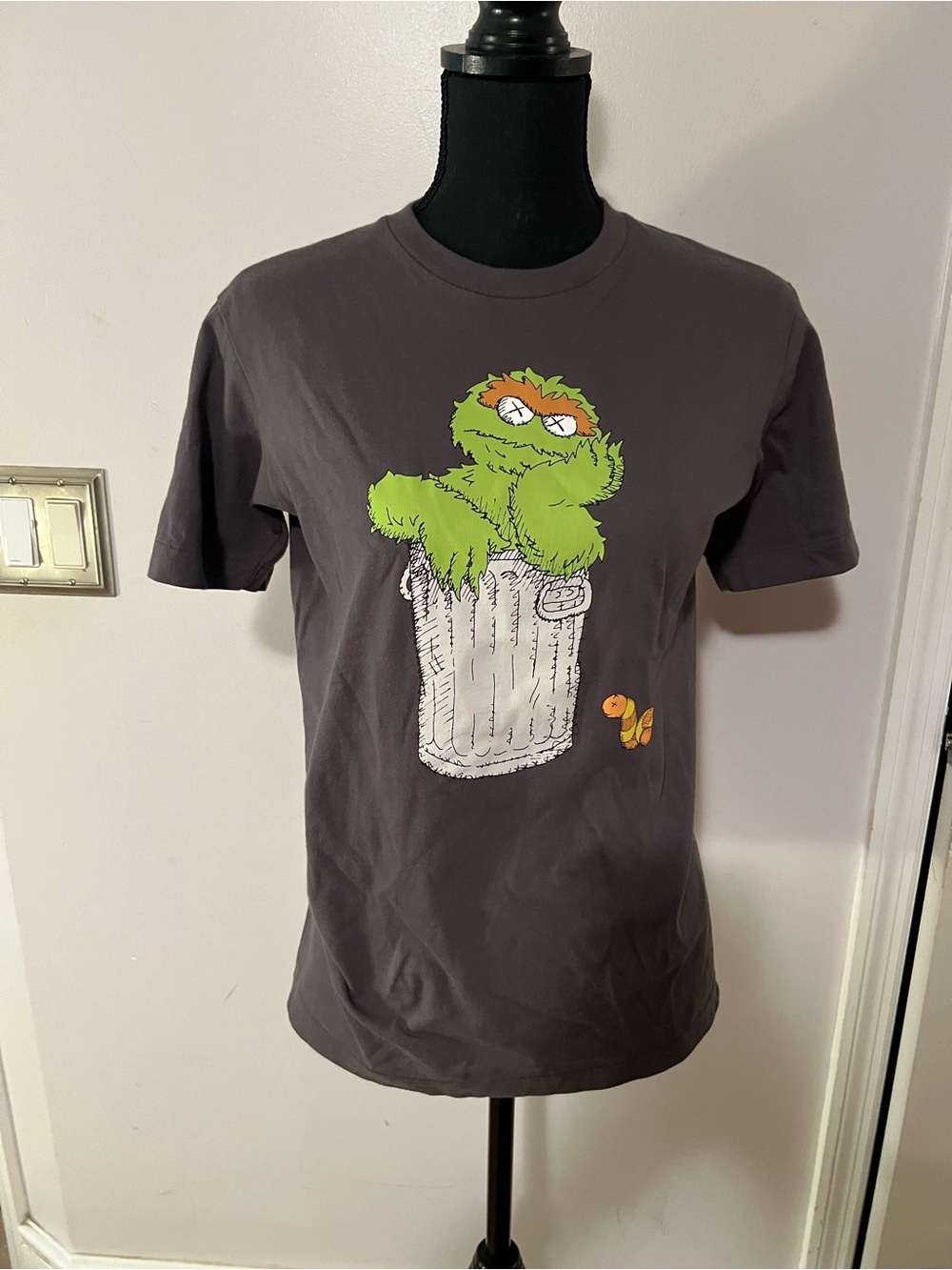 KAWS x Uniqlo x Sesame Street Oscar The Grouch Tee